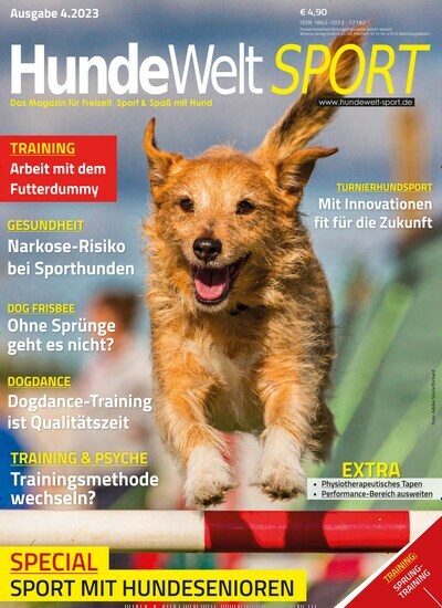 Titelbild der Ausgabe 4/2023 von HundeWelt SPORT. Diese Zeitschrift und viele weitere Elternzeitschriften und Tierzeitschriften als Abo oder epaper bei United Kiosk online kaufen.