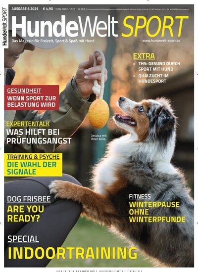 Titelbild der Ausgabe 6/2025 von HundeWelt SPORT. Diese Zeitschrift und viele weitere Elternzeitschriften und Tierzeitschriften als Abo oder epaper bei United Kiosk online kaufen.