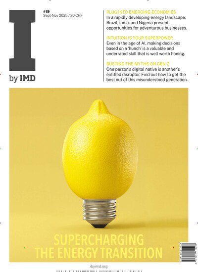Titelbild der Ausgabe 19/2025 von I by IMD. Diese Zeitschrift und viele weitere Wirtschaftsmagazine und Politikmagazine als Abo oder epaper bei United Kiosk online kaufen.