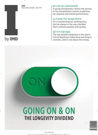 Titelbild der Ausgabe 20/2025 von I by IMD. Diese Zeitschrift und viele weitere Wirtschaftsmagazine und Politikmagazine als Abo oder epaper bei United Kiosk online kaufen.