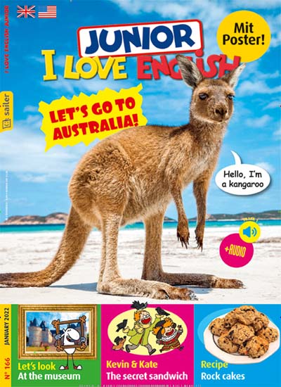 Titelbild der Ausgabe 166/2022 von I Love English Junior inkl. Audio-Tracks. Diese Zeitschrift und viele weitere Reisemagazine, Freizeitmagazine und Wissensmagazine als Abo oder epaper bei United Kiosk online kaufen.