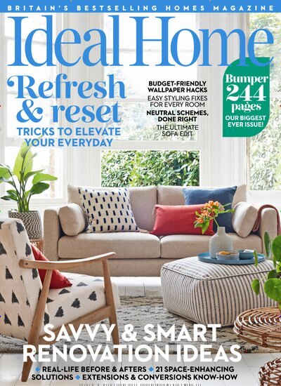 Titelbild der Ausgabe 9/2025 von Ideal Home. Diese Zeitschrift und viele weitere Gartenzeitschriften und Wohnzeitschriften als Abo oder epaper bei United Kiosk online kaufen.