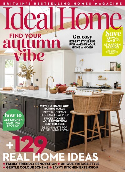 Titelbild der Ausgabe 315/2025 von Ideal Home. Diese Zeitschrift und viele weitere Gartenzeitschriften und Wohnzeitschriften als Abo oder epaper bei United Kiosk online kaufen.