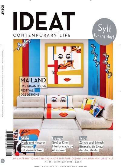 Titelbild der Ausgabe 26/2025 von Ideat deutsche Ausgabe. Diese Zeitschrift und viele weitere Gartenzeitschriften und Wohnzeitschriften als Abo oder epaper bei United Kiosk online kaufen.