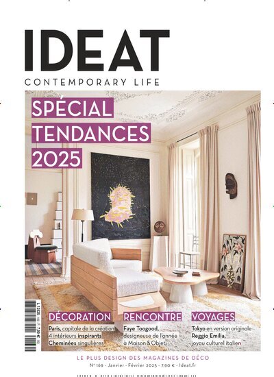 Titelbild der Ausgabe 1/2025 von Ideat Frankreich. Diese Zeitschrift und viele weitere Gartenzeitschriften und Wohnzeitschriften als Abo oder epaper bei United Kiosk online kaufen.
