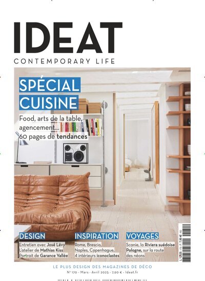 Titelbild der Ausgabe 2/2025 von Ideat Frankreich. Diese Zeitschrift und viele weitere Gartenzeitschriften und Wohnzeitschriften als Abo oder epaper bei United Kiosk online kaufen.