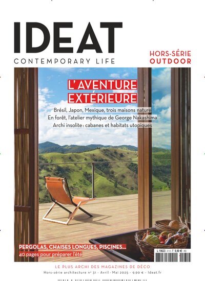 Titelbild der Ausgabe 4/2025 von Ideat Frankreich. Diese Zeitschrift und viele weitere Gartenzeitschriften und Wohnzeitschriften als Abo oder epaper bei United Kiosk online kaufen.