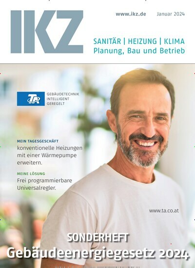 Titelbild der Ausgabe 1/2024 von IKZ Haustechnik Sonderheft. Diese Zeitschrift und viele weitere Architekturzeitschriften und Bauzeitschriften als Abo oder epaper bei United Kiosk online kaufen.