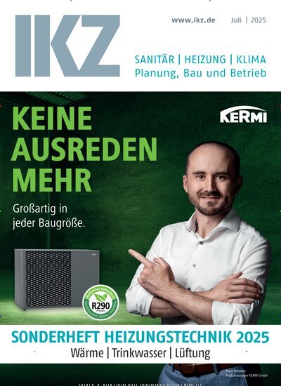 Titelbild der Ausgabe 2/2025 von IKZ Haustechnik Sonderheft. Diese Zeitschrift und viele weitere Architekturzeitschriften und Bauzeitschriften als Abo oder epaper bei United Kiosk online kaufen.