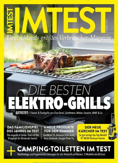 Titelbild der Ausgabe 6/2023 von IMTEST - Das Verbraucher Magazin. Diese Zeitschrift und viele weitere Wirtschaftsmagazine und Politikmagazine als Abo oder epaper bei United Kiosk online kaufen.