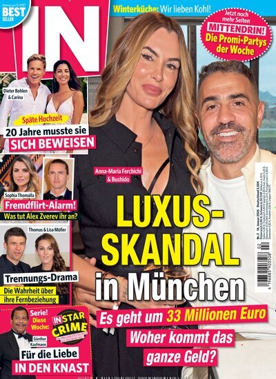 Titelbild der Ausgabe 2/2026 von IN - Leute, Lifestyle, Leben. Diese Zeitschrift und viele weitere Lifestylemagazine und Peoplemagazine als Abo oder epaper bei United Kiosk online kaufen.