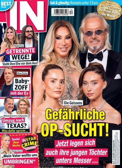 Titelbild der Ausgabe 12/2026 von IN - Leute, Lifestyle, Leben. Diese Zeitschrift und viele weitere Lifestylemagazine und Peoplemagazine als Abo oder epaper bei United Kiosk online kaufen.