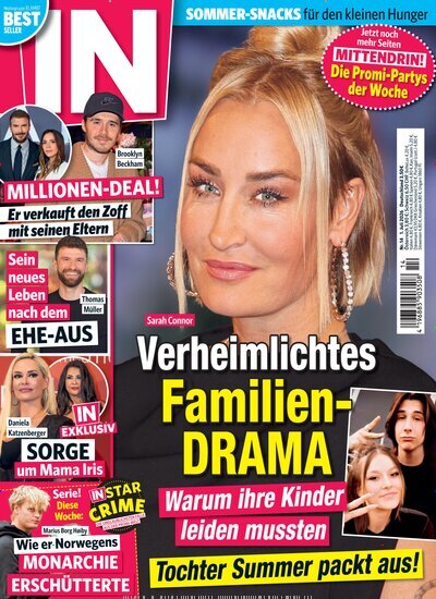 Titelbild der Ausgabe 14/2026 von IN - Leute, Lifestyle, Leben. Diese Zeitschrift und viele weitere Lifestylemagazine und Peoplemagazine als Abo oder epaper bei United Kiosk online kaufen.