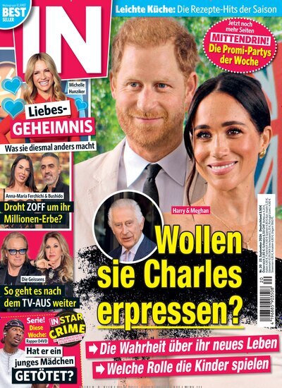 Titelbild der Ausgabe 20/2026 von IN - Leute, Lifestyle, Leben. Diese Zeitschrift und viele weitere Lifestylemagazine und Peoplemagazine als Abo oder epaper bei United Kiosk online kaufen.