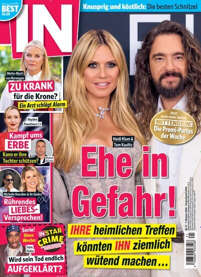 Titelbild der Ausgabe 21/2026 von IN - Leute, Lifestyle, Leben. Diese Zeitschrift und viele weitere Lifestylemagazine und Peoplemagazine als Abo oder epaper bei United Kiosk online kaufen.