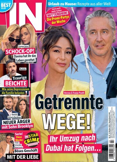 Titelbild der Ausgabe 22/2025 von IN - Leute, Lifestyle, Leben. Diese Zeitschrift und viele weitere Lifestylemagazine und Peoplemagazine als Abo oder epaper bei United Kiosk online kaufen.