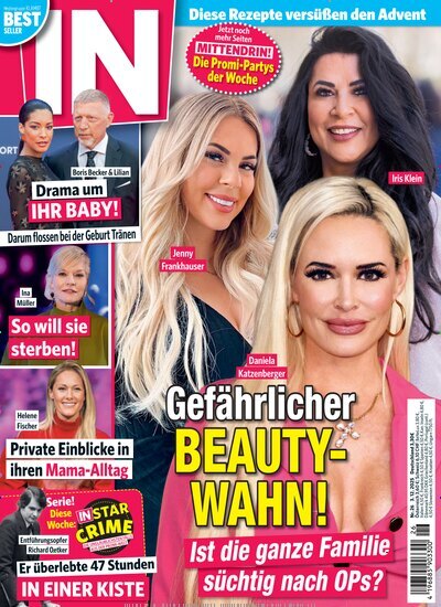 Titelbild der Ausgabe 26/2025 von IN - Leute, Lifestyle, Leben. Diese Zeitschrift und viele weitere Lifestylemagazine und Peoplemagazine als Abo oder epaper bei United Kiosk online kaufen.