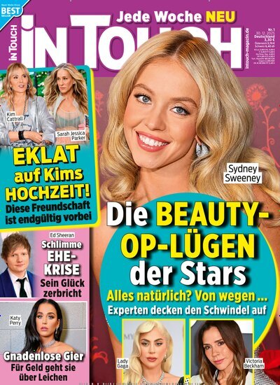 Titelbild der Ausgabe 1/2026 von In Touch. Diese Zeitschrift und viele weitere Lifestylemagazine und Peoplemagazine als Abo oder epaper bei United Kiosk online kaufen.