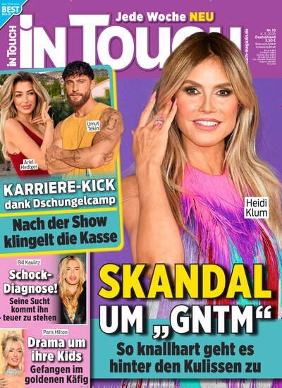 Titelbild der Ausgabe 10/2026 von In Touch. Diese Zeitschrift und viele weitere Lifestylemagazine und Peoplemagazine als Abo oder epaper bei United Kiosk online kaufen.