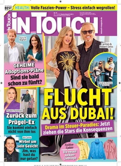 Titelbild der Ausgabe 12/2026 von In Touch. Diese Zeitschrift und viele weitere Lifestylemagazine und Peoplemagazine als Abo oder epaper bei United Kiosk online kaufen.