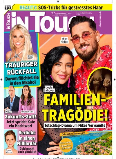 Titelbild der Ausgabe 13/2026 von In Touch. Diese Zeitschrift und viele weitere Lifestylemagazine und Peoplemagazine als Abo oder epaper bei United Kiosk online kaufen.