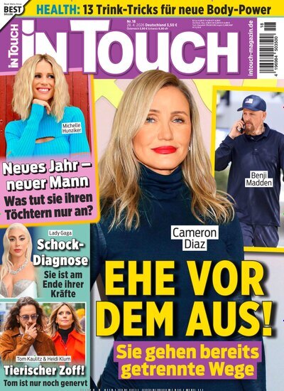 Titelbild der Ausgabe 18/2026 von In Touch. Diese Zeitschrift und viele weitere Lifestylemagazine und Peoplemagazine als Abo oder epaper bei United Kiosk online kaufen.
