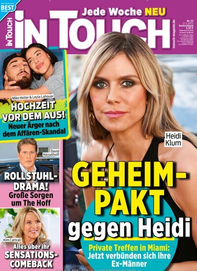 Titelbild der Ausgabe 22/2025 von In Touch. Diese Zeitschrift und viele weitere Lifestylemagazine und Peoplemagazine als Abo oder epaper bei United Kiosk online kaufen.
