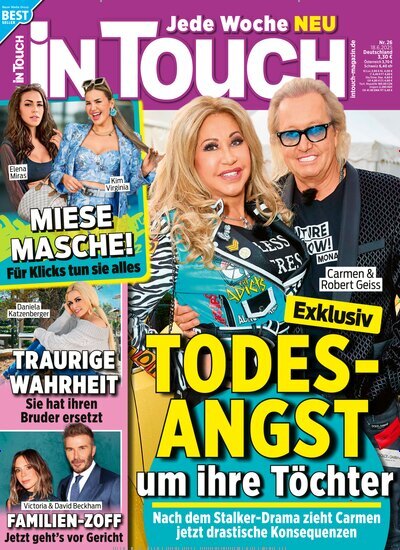 Titelbild der Ausgabe 26/2025 von In Touch. Diese Zeitschrift und viele weitere Lifestylemagazine und Peoplemagazine als Abo oder epaper bei United Kiosk online kaufen.