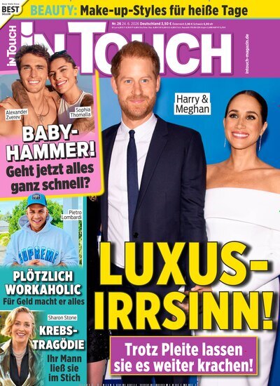 Titelbild der Ausgabe 26/2026 von In Touch. Diese Zeitschrift und viele weitere Lifestylemagazine und Peoplemagazine als Abo oder epaper bei United Kiosk online kaufen.