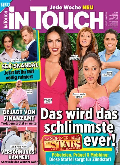 Titelbild der Ausgabe 28/2025 von In Touch. Diese Zeitschrift und viele weitere Lifestylemagazine und Peoplemagazine als Abo oder epaper bei United Kiosk online kaufen.