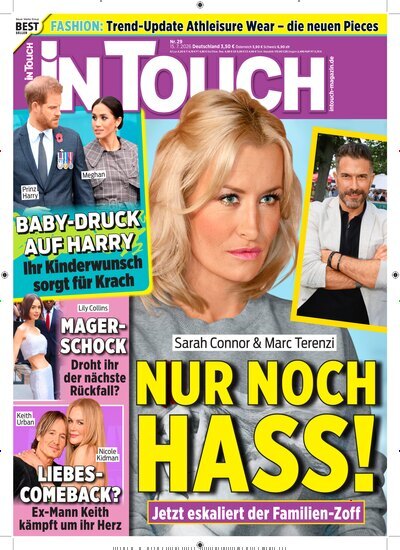 Titelbild der Ausgabe 29/2026 von In Touch. Diese Zeitschrift und viele weitere Lifestylemagazine und Peoplemagazine als Abo oder epaper bei United Kiosk online kaufen.