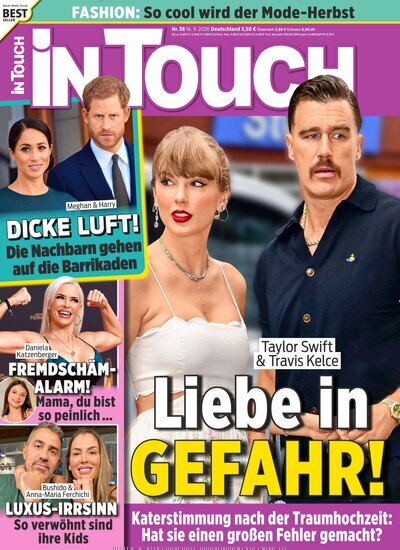 Titelbild der Ausgabe 38/2026 von In Touch. Diese Zeitschrift und viele weitere Lifestylemagazine und Peoplemagazine als Abo oder epaper bei United Kiosk online kaufen.