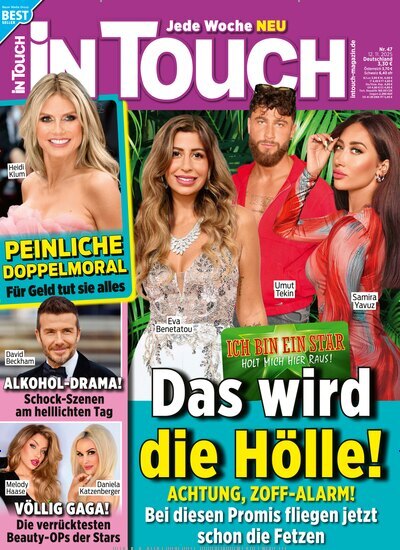 Titelbild der Ausgabe 47/2025 von In Touch. Diese Zeitschrift und viele weitere Lifestylemagazine und Peoplemagazine als Abo oder epaper bei United Kiosk online kaufen.