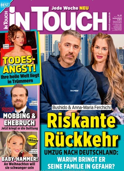 Titelbild der Ausgabe 48/2025 von In Touch. Diese Zeitschrift und viele weitere Lifestylemagazine und Peoplemagazine als Abo oder epaper bei United Kiosk online kaufen.