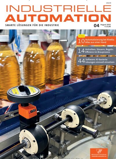 Titelbild der Ausgabe 4/2025 von Industrielle Automation. Diese Zeitschrift und viele weitere Industriemagazine und Handwerkmagazine als Abo oder epaper bei United Kiosk online kaufen.