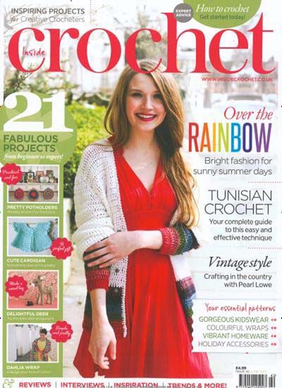 Titelbild der Ausgabe 1/2019 von Inside Crochet. Diese Zeitschrift und viele weitere Modemagazine und DIY-Magazine als Abo oder epaper bei United Kiosk online kaufen.