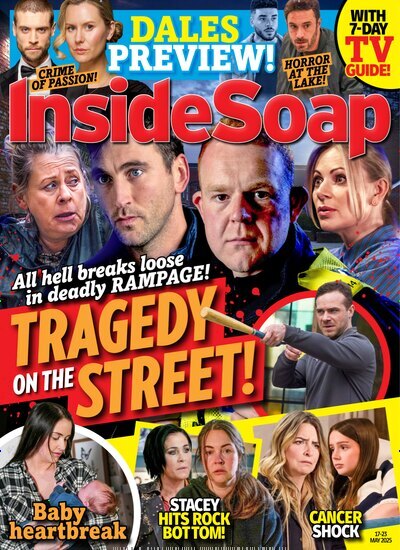Titelbild der Ausgabe 19/2025 von Inside Soap UK. Diese Zeitschrift und viele weitere Lifestylemagazine und Peoplemagazine als Abo oder epaper bei United Kiosk online kaufen.