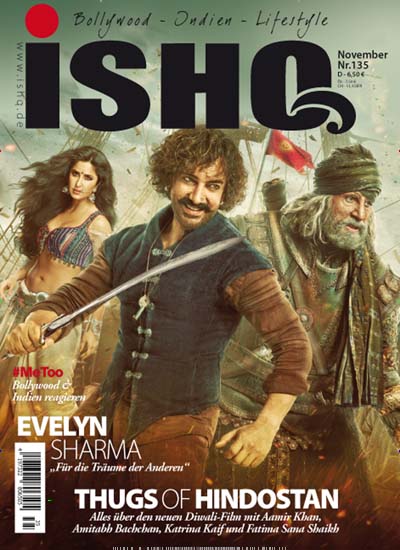 Titelbild der Ausgabe 135/2018 von Ishq - Bollywood - Indien - Lifestyle. Diese Zeitschrift und viele weitere Lifestylemagazine und Peoplemagazine als Abo oder epaper bei United Kiosk online kaufen.