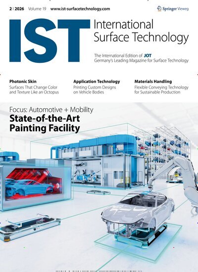 Titelbild der Ausgabe 2/2026 von IST International Surface Technology. Diese Zeitschrift und viele weitere Industriemagazine und Handwerkmagazine als Abo oder epaper bei United Kiosk online kaufen.