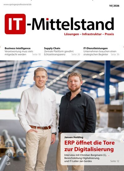 Titelbild der Ausgabe 10/2026 von IT-Mittelstand. Diese Zeitschrift und viele weitere Businessmagazine als Abo oder epaper bei United Kiosk online kaufen.