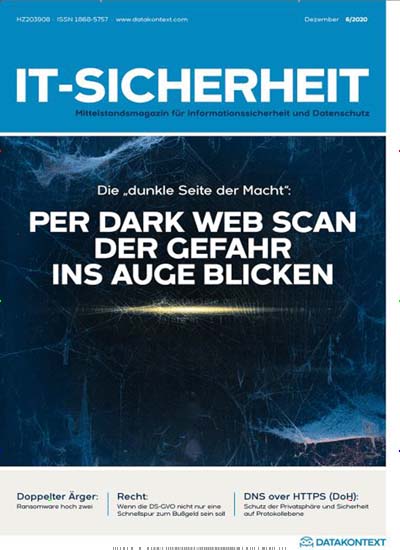 Titelbild der Ausgabe 1/2021 von IT-Sicherheit. Diese Zeitschrift und viele weitere Businessmagazine als Abo oder epaper bei United Kiosk online kaufen.