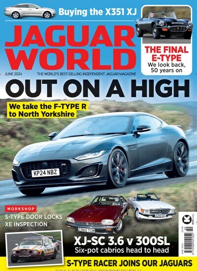Titelbild der Ausgabe 7/2024 von Jaguar World Monthly. Diese Zeitschrift und viele weitere Automagazine und Motorradzeitschriften als Abo oder epaper bei United Kiosk online kaufen.
