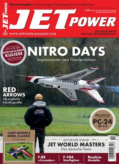 Titelbild der Ausgabe 2/2025 von JETPower. Diese Zeitschrift und viele weitere Reisemagazine, Freizeitmagazine und Wissensmagazine als Abo oder epaper bei United Kiosk online kaufen.