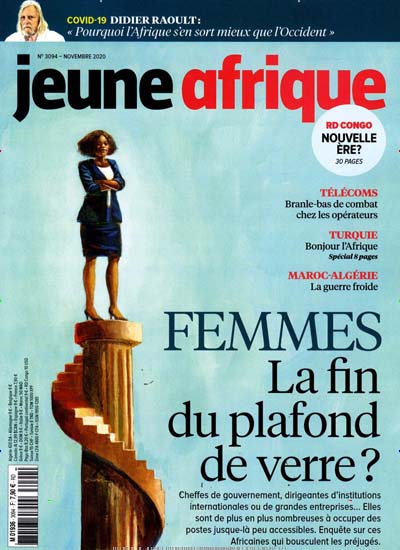 Titelbild der Ausgabe 3094/2020 von Jeune Afrique. Diese Zeitschrift und viele weitere Wirtschaftsmagazine und Politikmagazine als Abo oder epaper bei United Kiosk online kaufen.