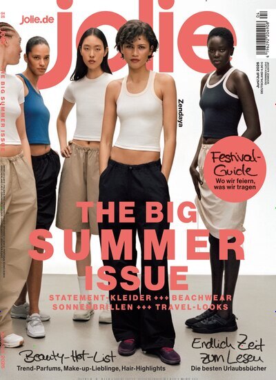 Titelbild der Ausgabe 4/2026 von Jolie. Diese Zeitschrift und viele weitere Frauenzeitschriften als Abo oder epaper bei United Kiosk online kaufen.