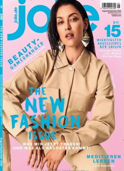 Titelbild der Ausgabe 5/2025 von Jolie. Diese Zeitschrift und viele weitere Frauenzeitschriften als Abo oder epaper bei United Kiosk online kaufen.