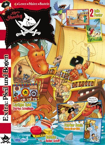 Titelbild der Ausgabe 46/2025 von Käptn Sharky. Diese Zeitschrift und viele weitere Jugendzeitschriften und Kinderzeitschriften als Abo oder epaper bei United Kiosk online kaufen.
