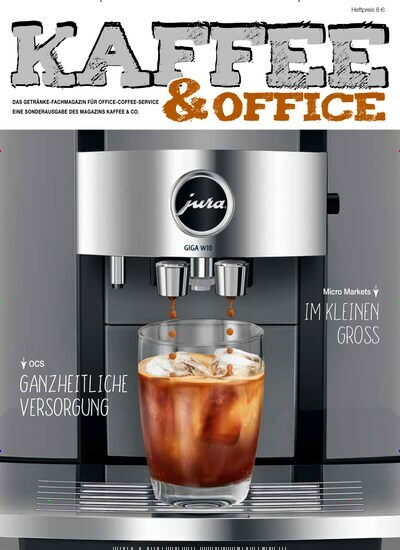Titelbild der Ausgabe 1/2023 von Kaffee & Office. Diese Zeitschrift und viele weitere Kochzeitschriften und Backzeitschriften als Abo oder epaper bei United Kiosk online kaufen.