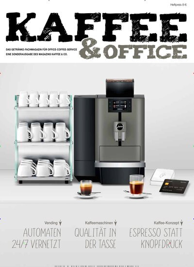 Titelbild der Ausgabe 1/2025 von Kaffee & Office. Diese Zeitschrift und viele weitere Gastronomiezeitschriften, Fashionmagazine, Beautymagazine als Abo oder epaper bei United Kiosk online kaufen.