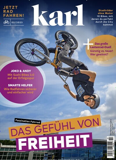 Titelbild der Ausgabe 2/2023 von karl. Diese Zeitschrift und viele weitere Sportmagazine als Abo oder epaper bei United Kiosk online kaufen.